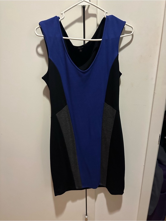 Soprano Dresses & Skirts - Soprano Royal Blue and Black Colorblock Dress